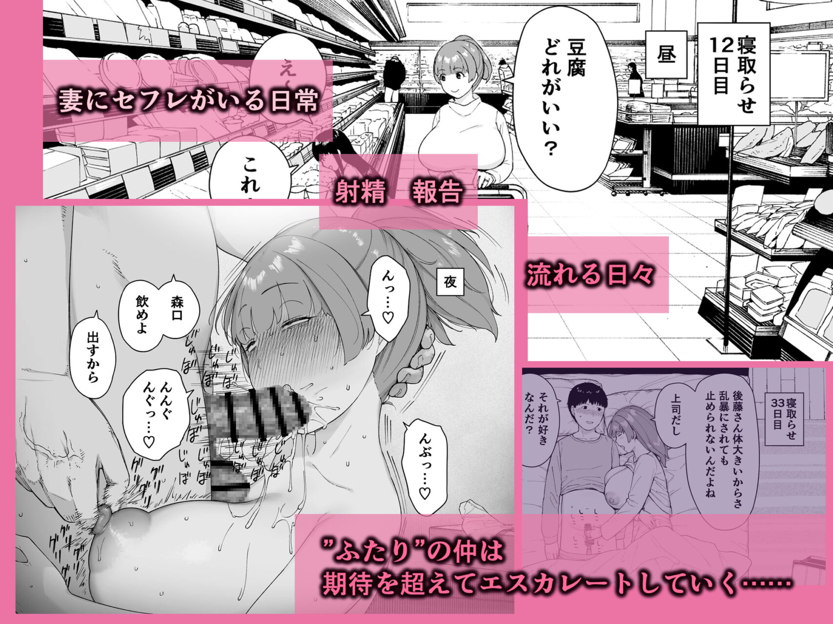 「愛妻、同意の上、寝取られ5 ~森口家の母~」NTロボ